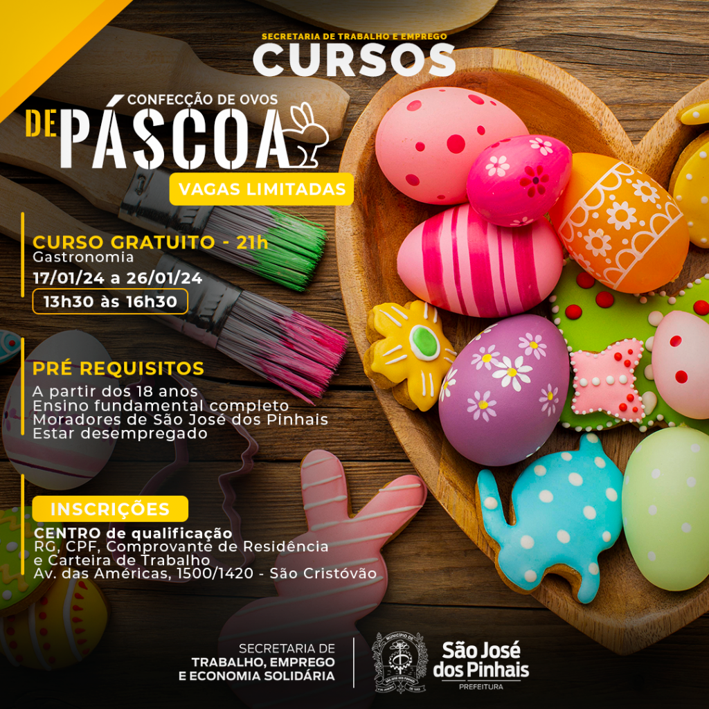 ovos de pascoa sao jose dos pinhais