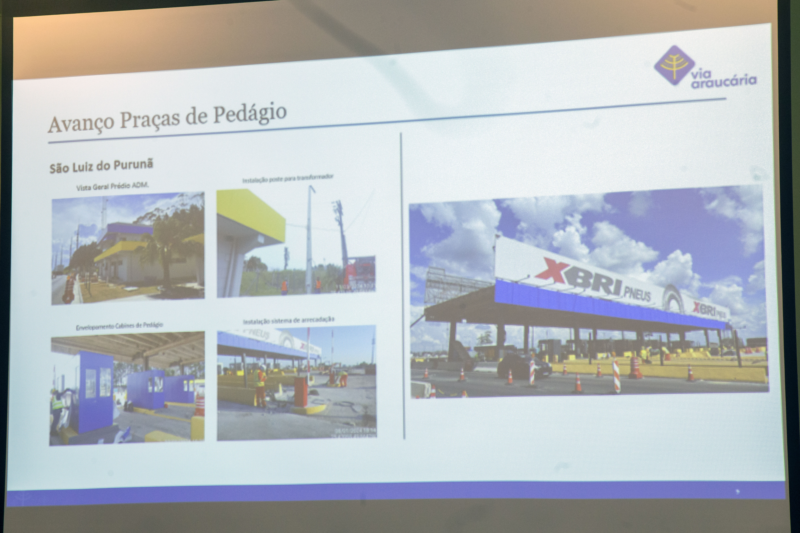 pedagio lote 1 via araucaria