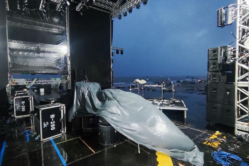 shows no litoral remarcados