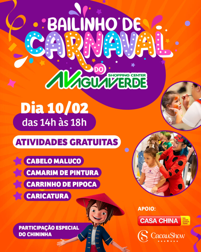 Arte Feed – Bailinho de Carnaval