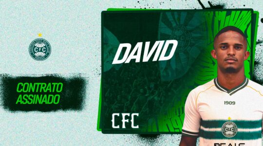 David da Hora anunciado como reforço do Coritiba