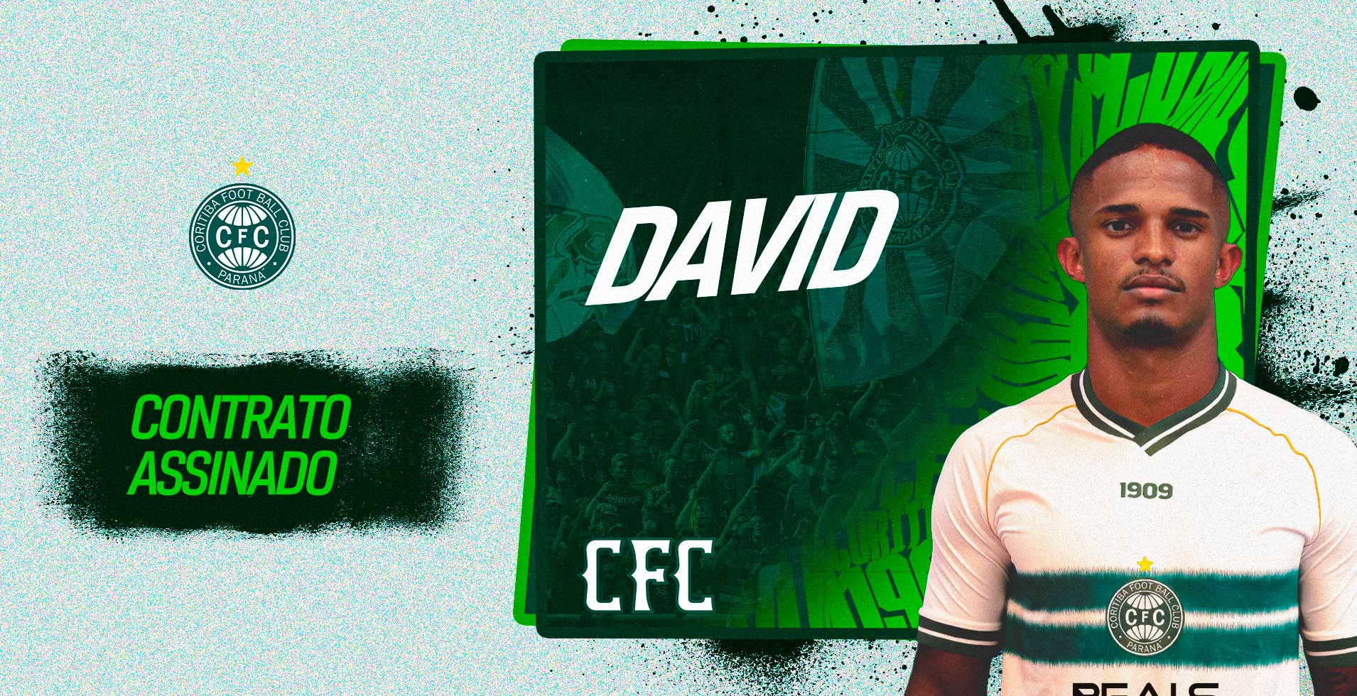 David da Hora anunciado como reforço do Coritiba