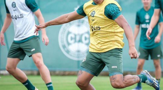 Treino do Coritiba