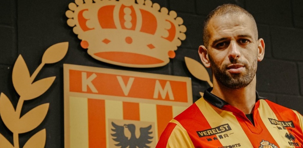 Slimani é apresentado pelo KV Mechelen