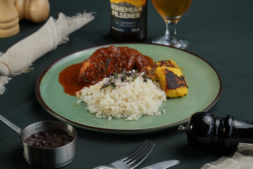 Frango Caipira com pamonha foto Erick Alisson