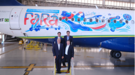 Ministério do Turismo e Azul apresentam primeira aeronave temática da empresa dentro da iniciativa “Conheça o Brasil Voando” — Ministério do Turismo – Google Chrome 19_02_2024 16_50_37