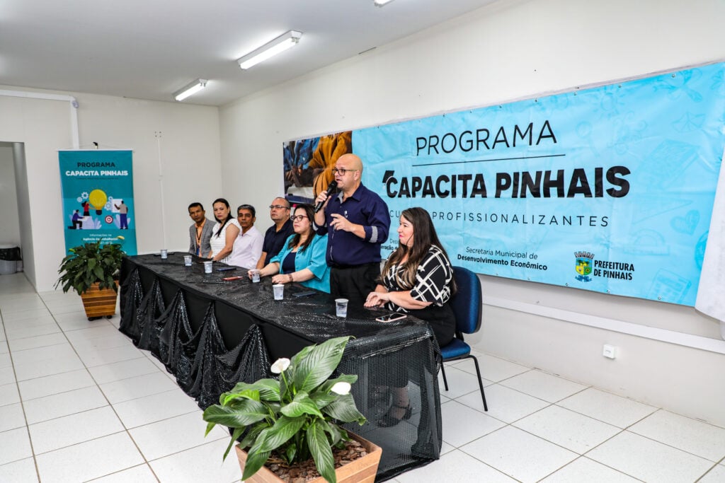 PMP Programa Capacita Pinhais – 30-01-2024 Foto Jorge Prado