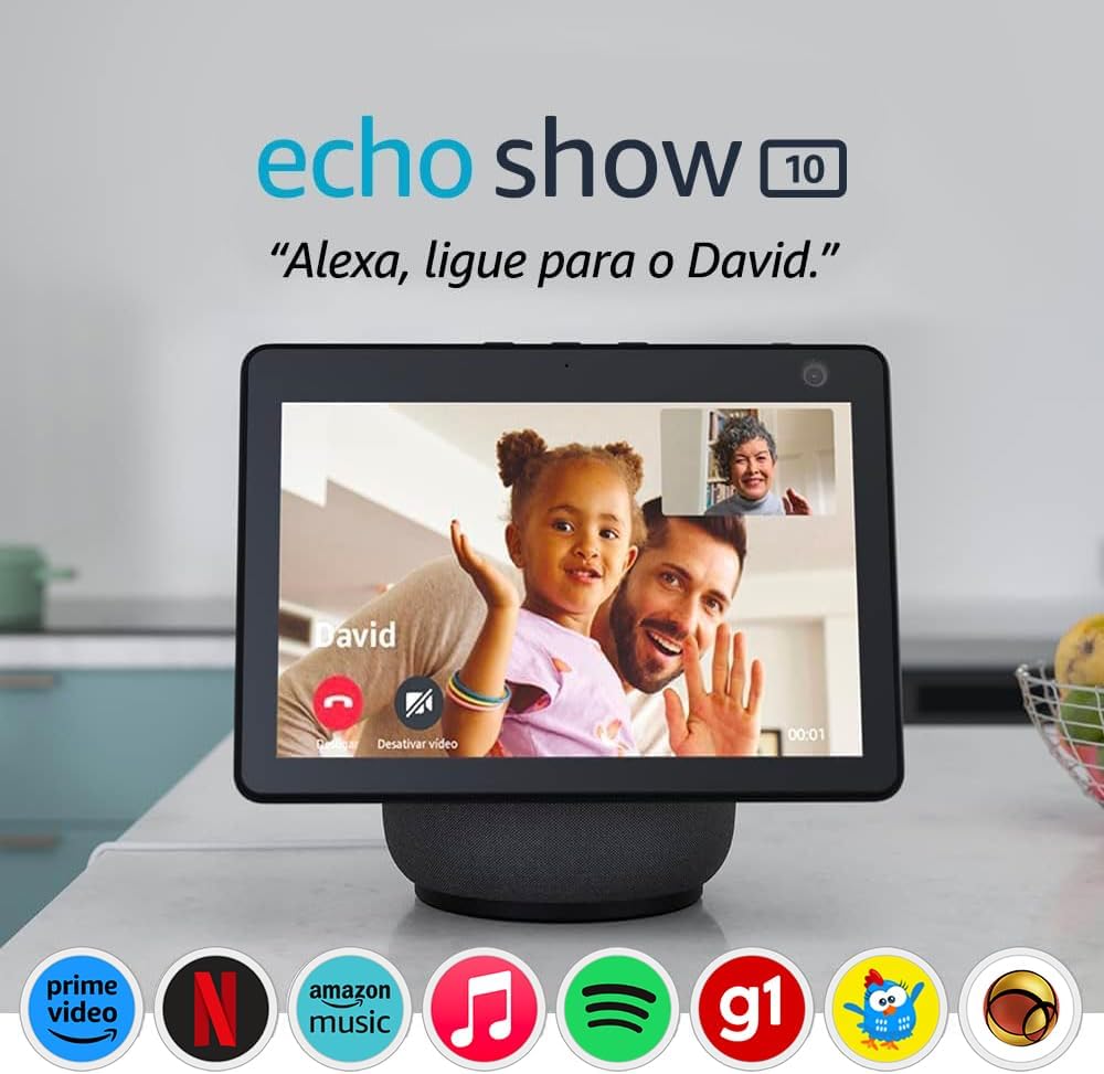 Echo Show 10: Smart Display HD de 10,1