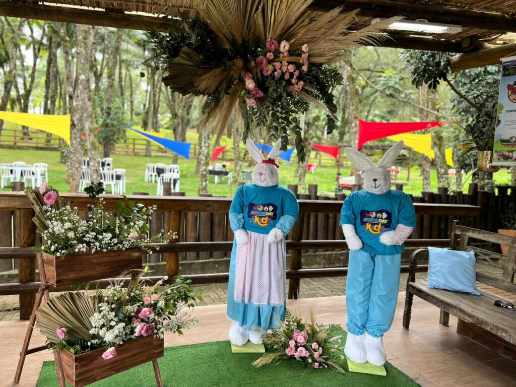 Chácara das Vaquinhas na Páscoa. Fotos Grazy Bordignon