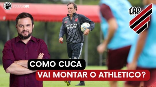 Cuca comanda treino no Athletico