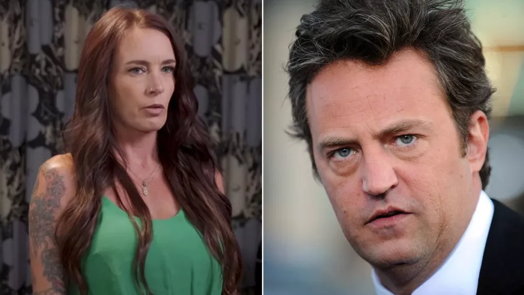 Kayti Edwars-e-Matthew-Perry