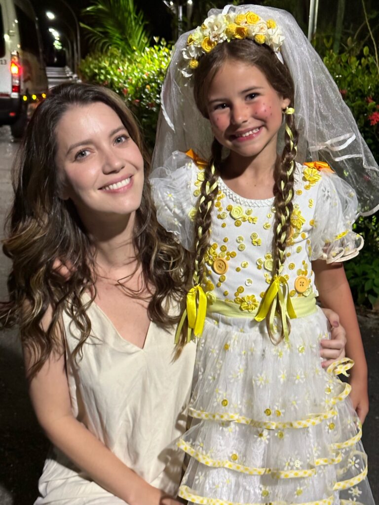Nathalia Dill e Mel Summers nos bastidores de Familia é tudo