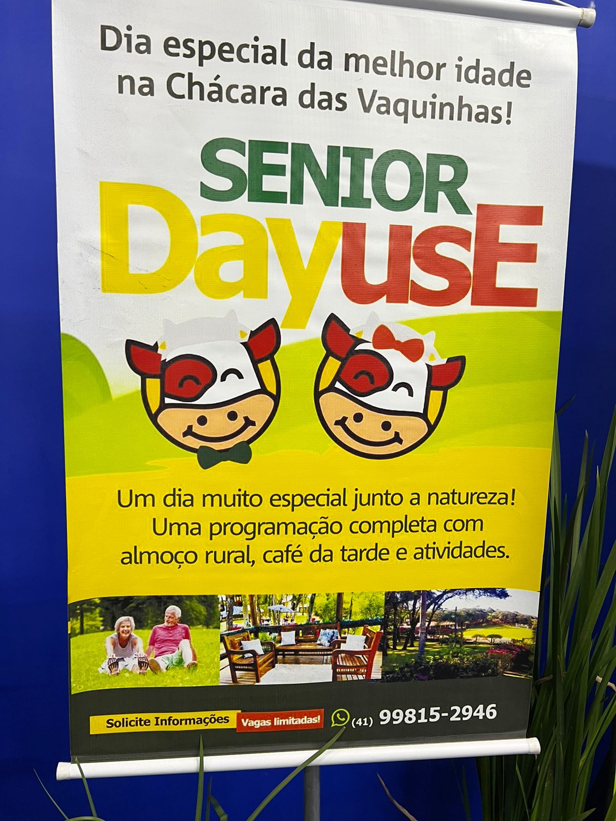Painel do Day Use Sênior (foto Tati Rodrigues)