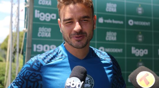 O goleiro Gabriel Vasconcelos