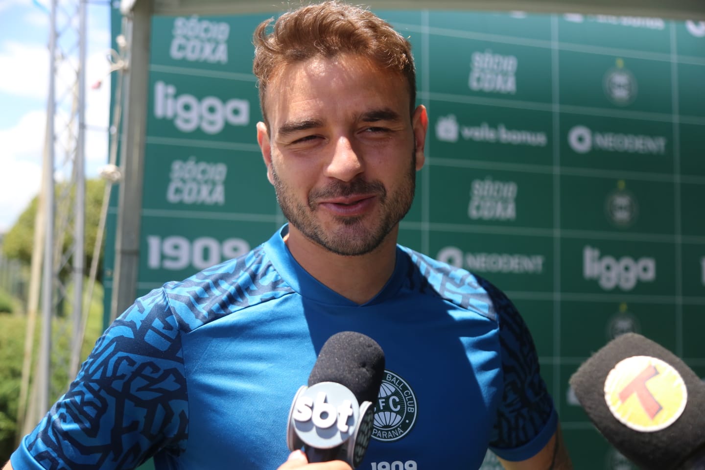 O goleiro Gabriel Vasconcelos