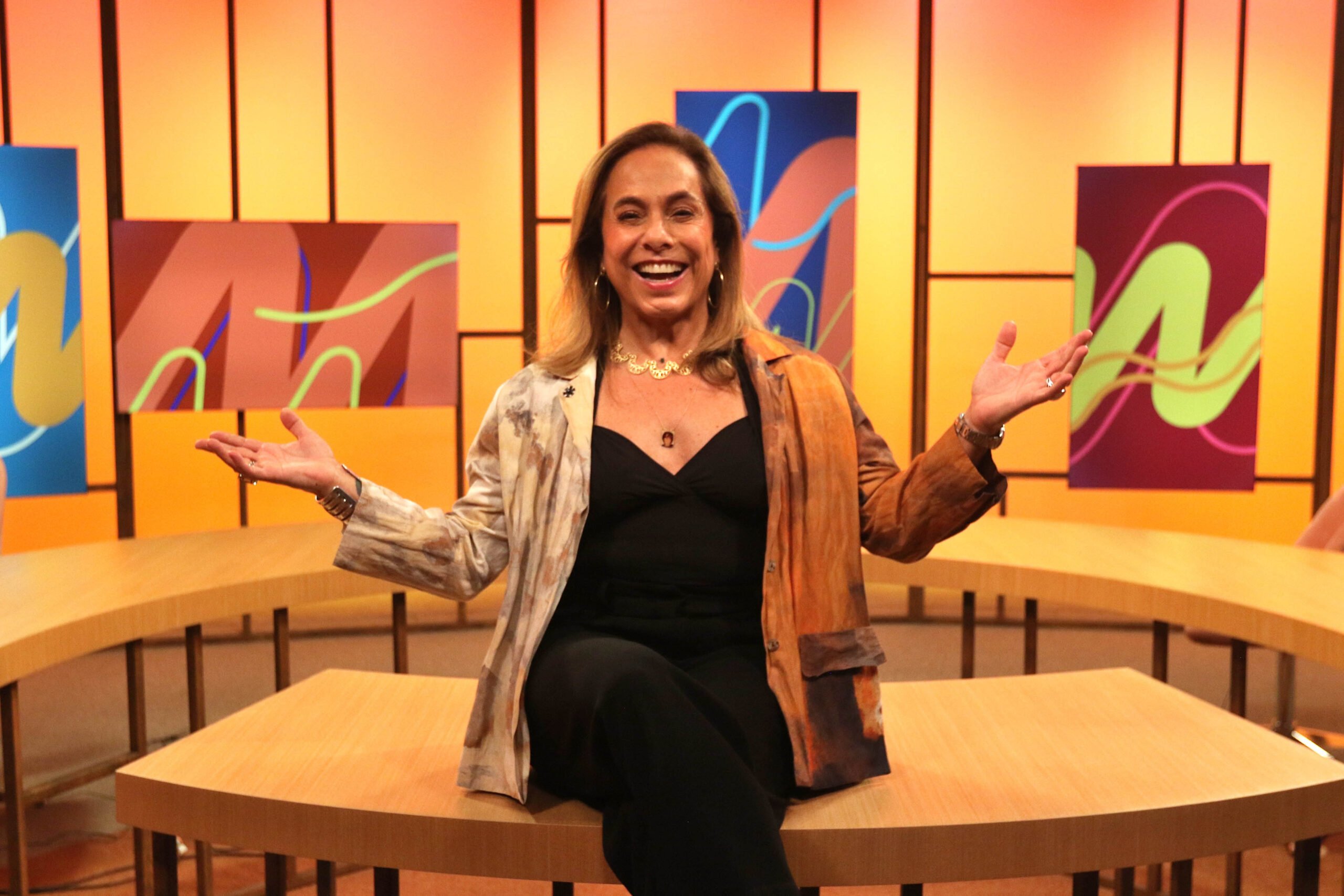 Gravação de um piloto do programa Sem Censura