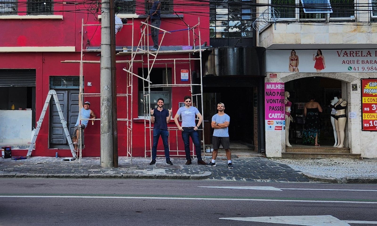 invasao do teatro