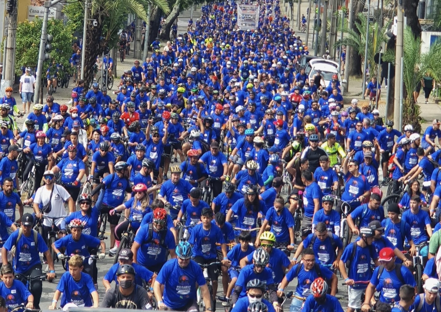 passeio ciclistico