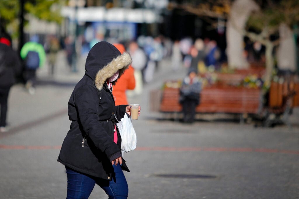 29/07/2021 – Imagens frio em Curitiba Foto Gilson Abreu/AEN