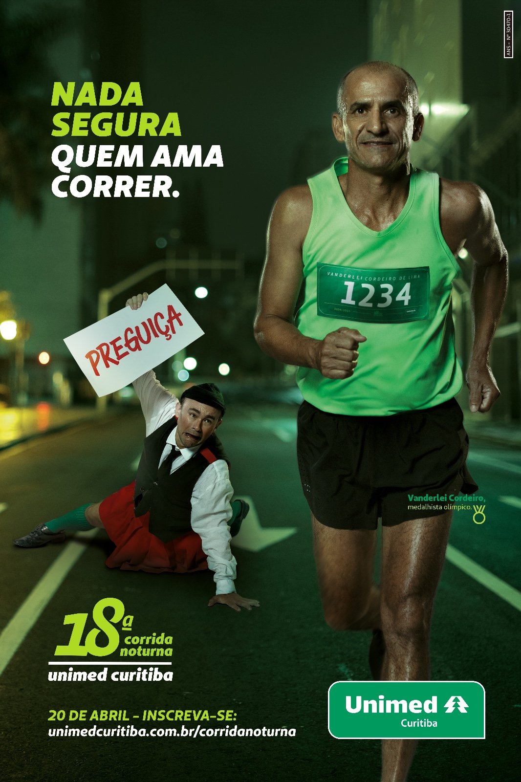 Corrida de rua em Curitiba