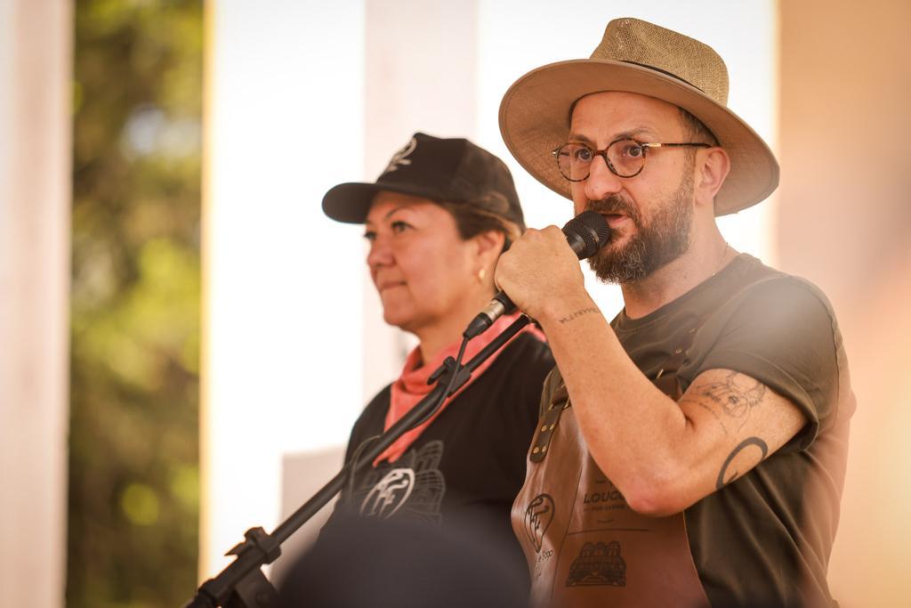 FF – Chef Marcos Livi com a Chef Livia Santin