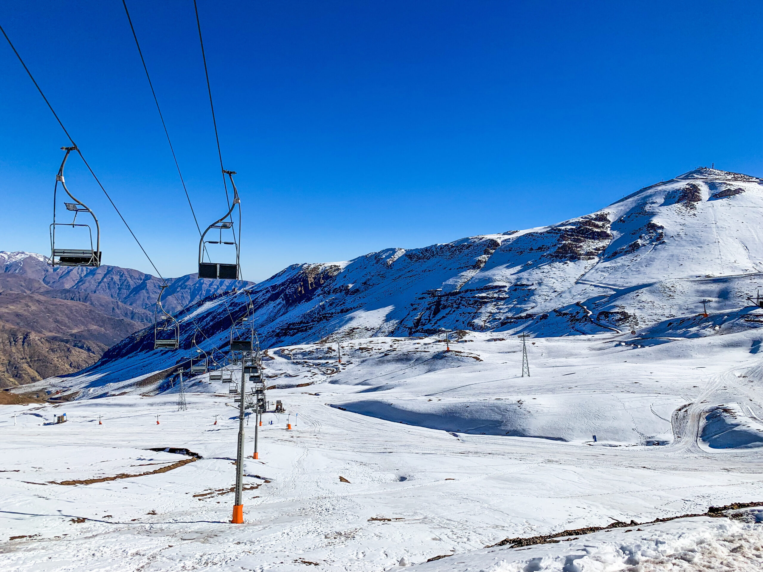 View of Valle Nevado-Santiago Chile-South America