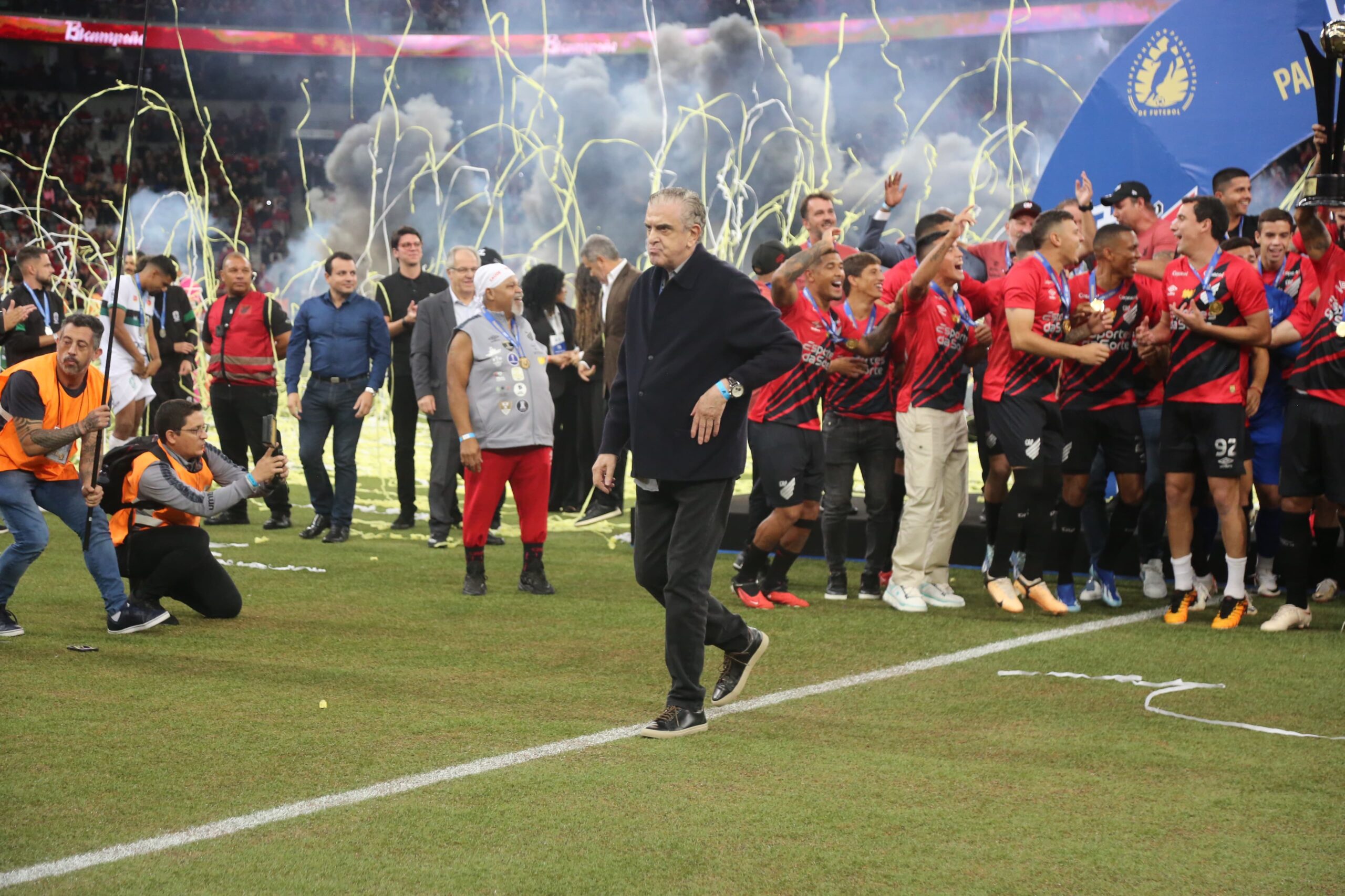 Mario Celso Petraglia, presidente do Athletico Paranaense