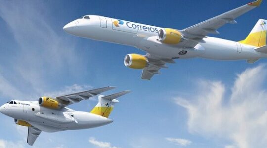 correios e embraer