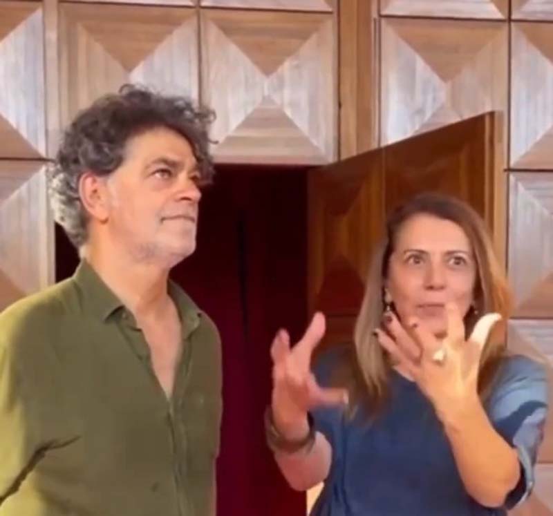 Ratinho teatro guaira e elogios de artistas