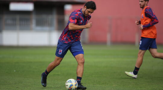 Treino do Paraná Clube