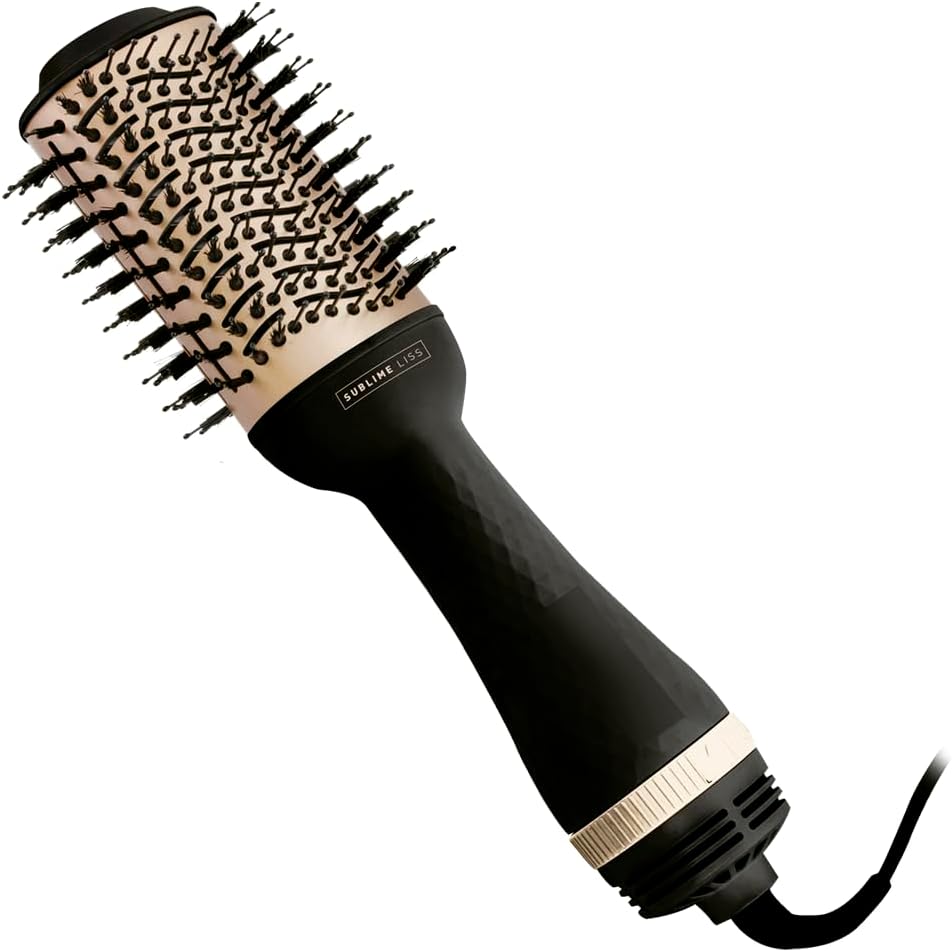 Escova Secadora Sublime Liss Mallory 3 em 1, Com 1200W, 2 Velocidades, Cerdas Mistas -220V