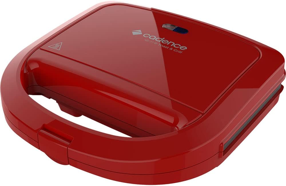 Sanduicheira Minigrill Cadence Colors Vermelha 127V 