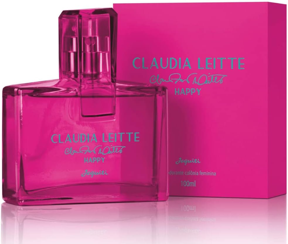 Colônia Feminina, Claudia, Leitte Happy, Jequiti, 100 Ml