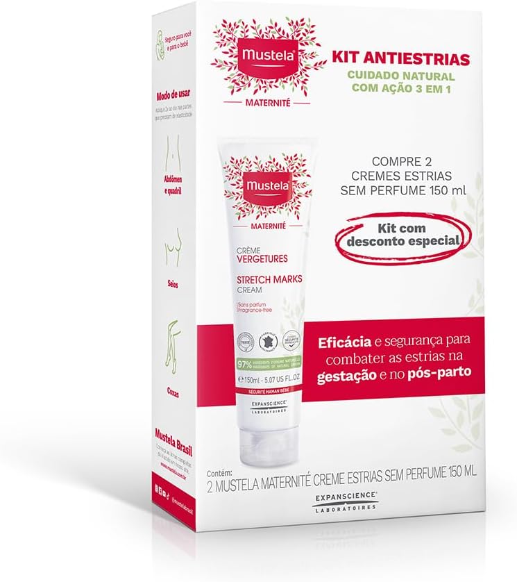 Mustela Maternité Kit Antiestrias: 2 Cremes Estrias