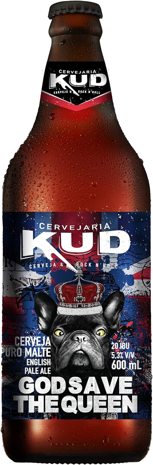 God Save The Queen Cerveja Artesanal Cerveja (English Pale Ale) 600 Ml