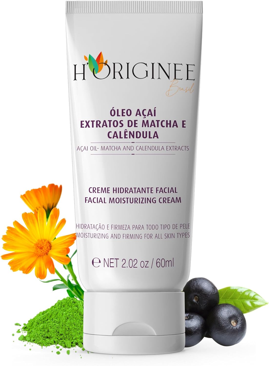 Creme Hidratante Facial H'originée Brasil - 60ml