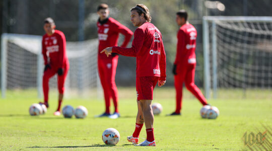 Treino do Athletico