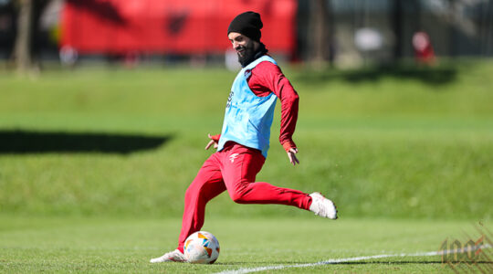 Treino do Athletico