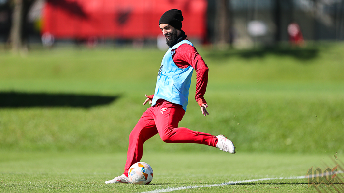 Treino do Athletico