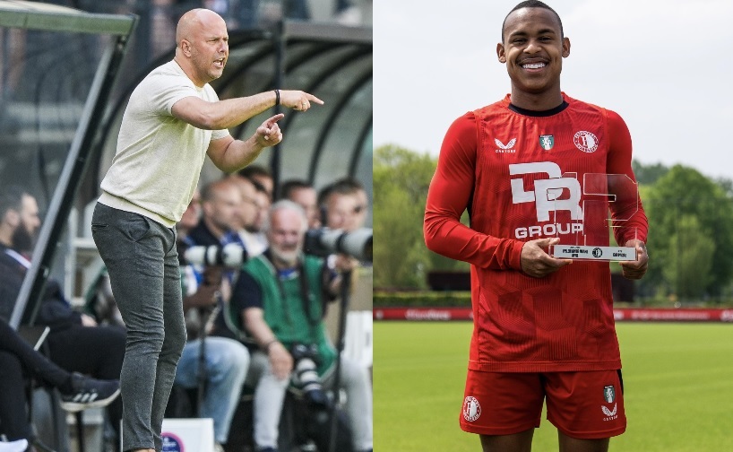 Arne Slot e Igor Paixão