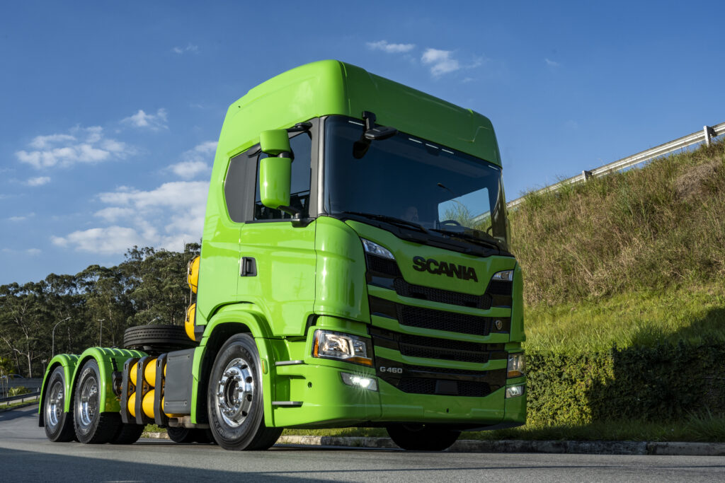 NOVO SCANIA G460 A GÁS