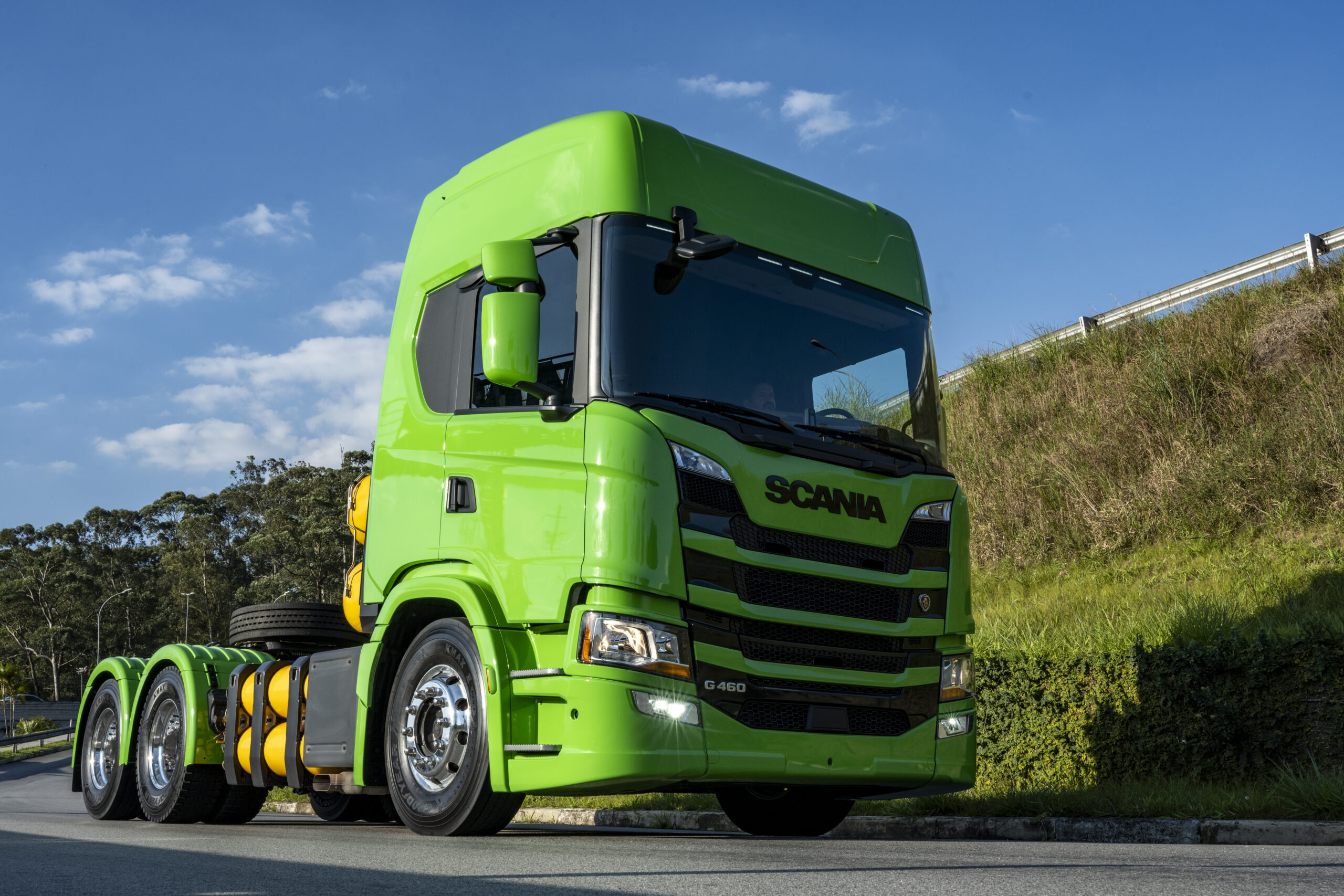 NOVO SCANIA G460 A GÁS