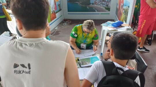 Turistas de navio aprovam estrutura para recepção em Paranaguá