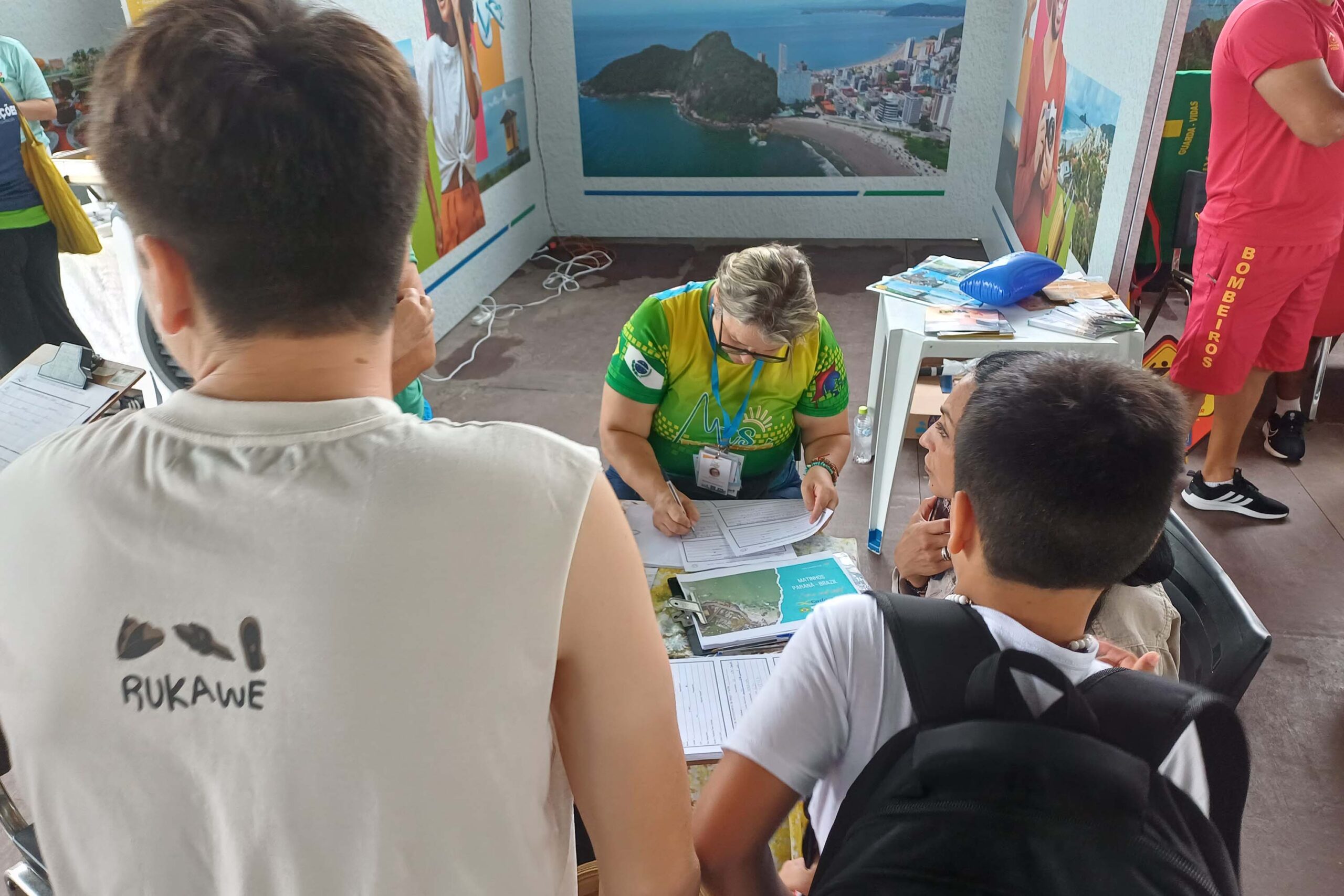 Turistas de navio aprovam estrutura para recepção em Paranaguá