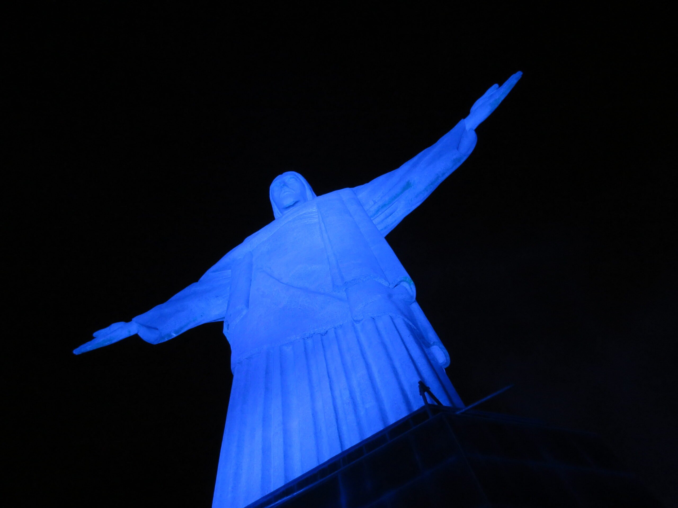 cristo azul