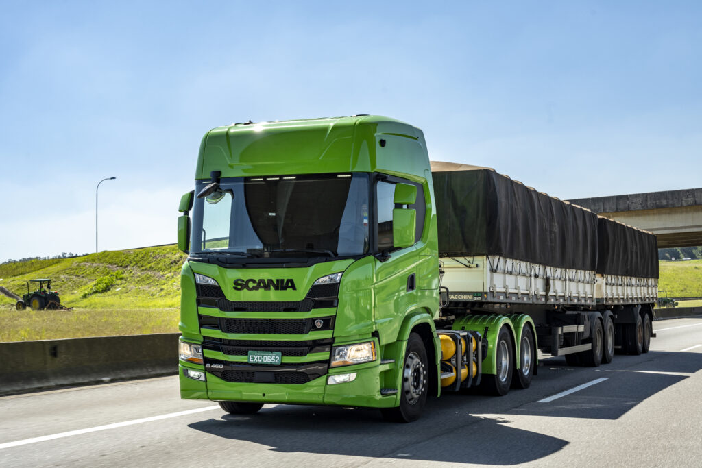 NOVO SCANIA G460 A GÁS