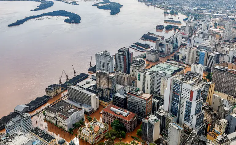 porto alegre alagada