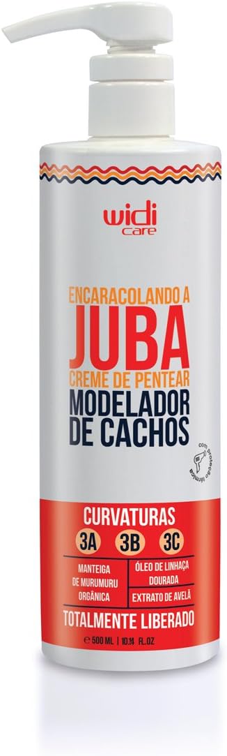 Widi Care Creme de Pentear Encaracolando a Juba, Branco, 500ml