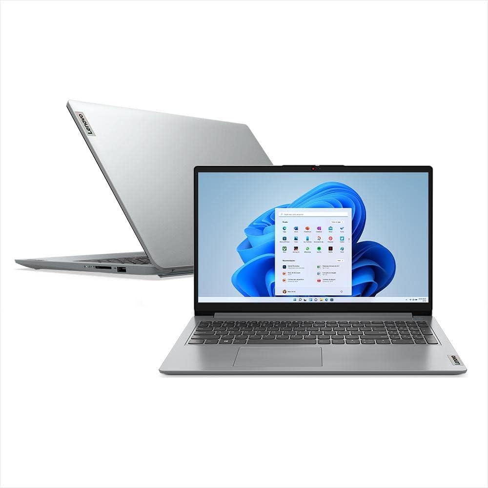  Notebook Lenovo Ideapad 1i i5-1235U 8GB 512GB SSD 15.6