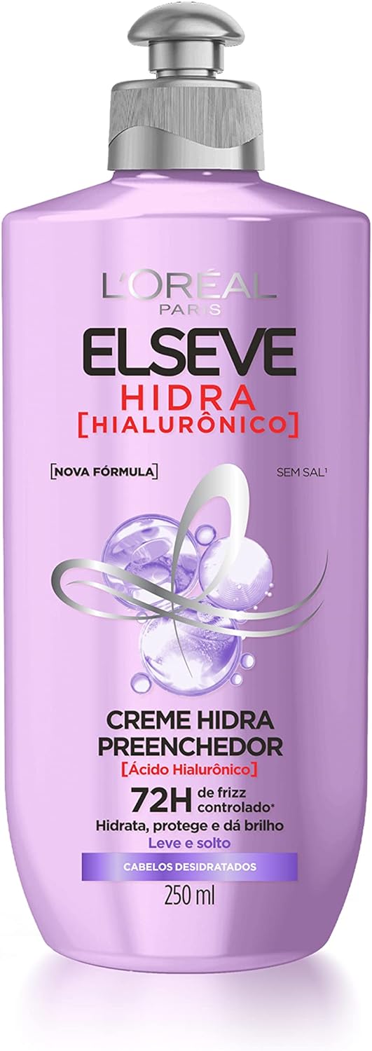 Creme para Pentear Preenchedor L'Oréal Paris Elseve Hidra Hialurônico, 250m